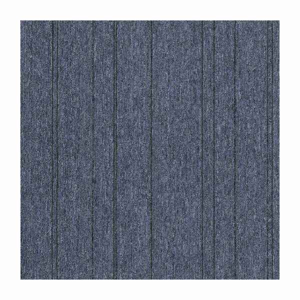 Mohawk Basics 24 x 24 Carpet Tile SAMPLE with EnviroStrand PET Fiber in Ocean Tide, Mohawk, Mfr#: EB301-589